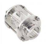 3 Inch Diameter Sight Glass with TriClamp Ends