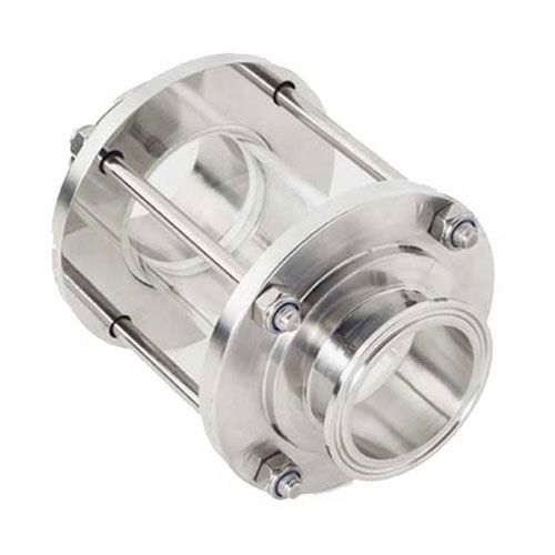 3 Inch Diameter Sight Glass with TriClamp Ends