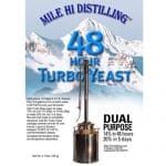 Mile Hi Distilling 48-Hour Turbo Yeast with AG