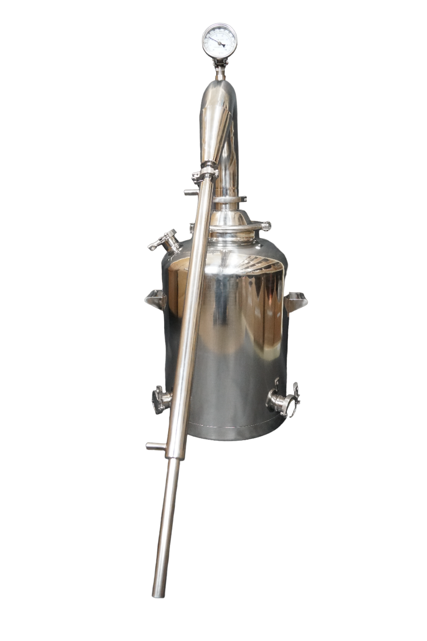8 gallon 2" stainless pot still