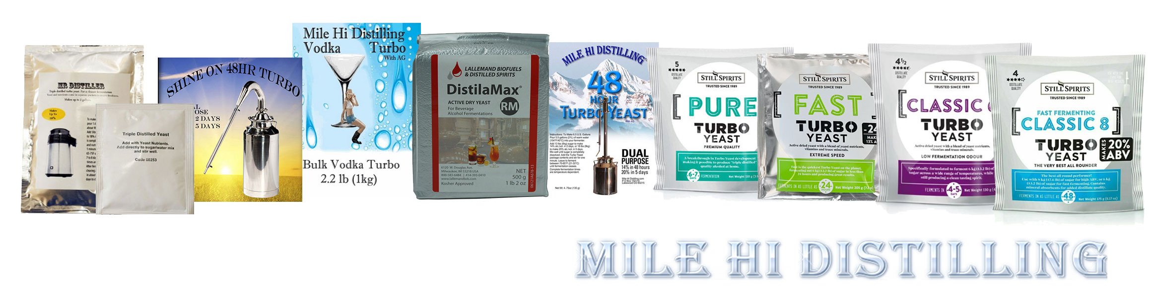 turbo yeast varieties