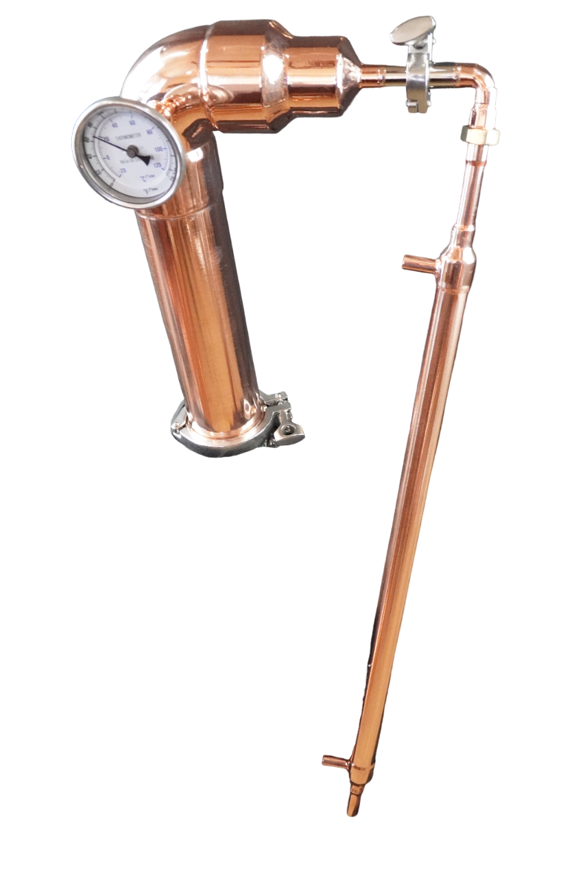 3 Inch Copper Pot Still Tower