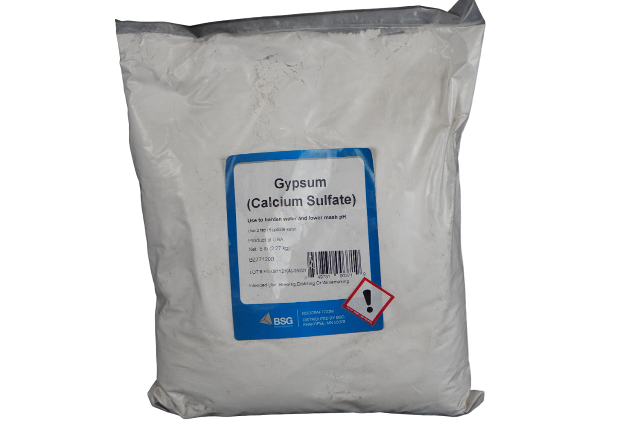 Gypsum (Calcium Sulphate) - 5 LB.