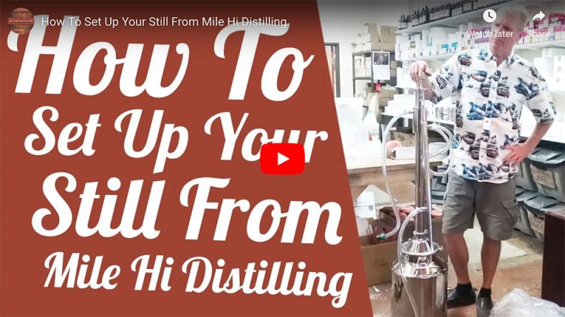 How To Set Up Your Still
