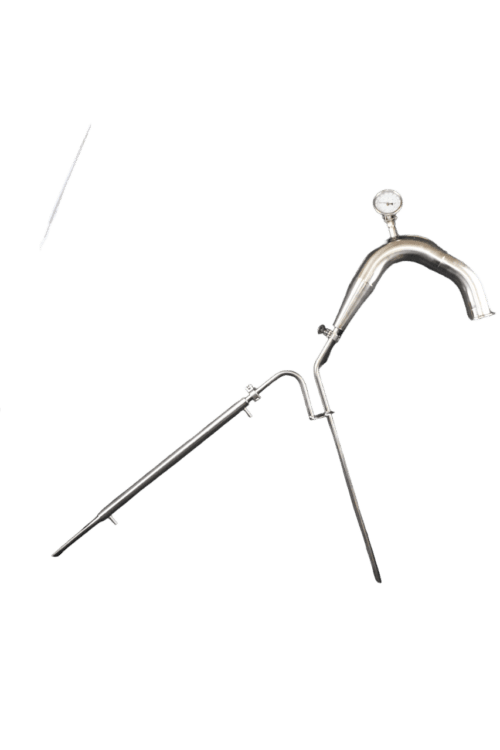 3 Inch Stainless Thumper Assembly for 8 Gallon to 26 Gallon Thumper Connection