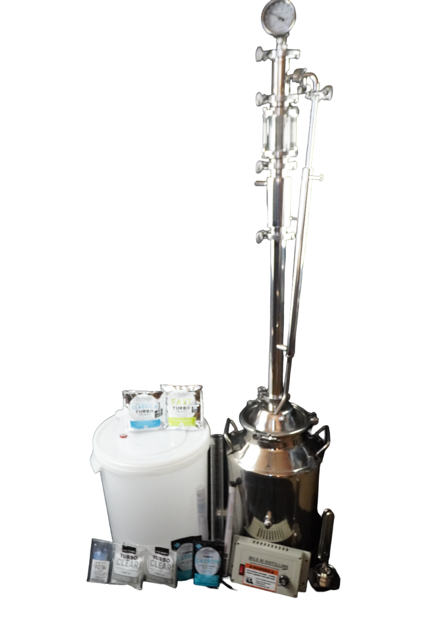 8 Gallon with 2 Inch Stainless Dual Purpose Pro Still Kit
