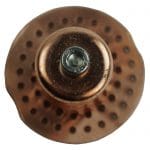 2 Inch Copper Bubble Cap Plate. Includes Bubble Plate Gasket