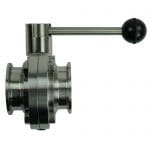 2 inch Diameter Butterfly Drain Valve