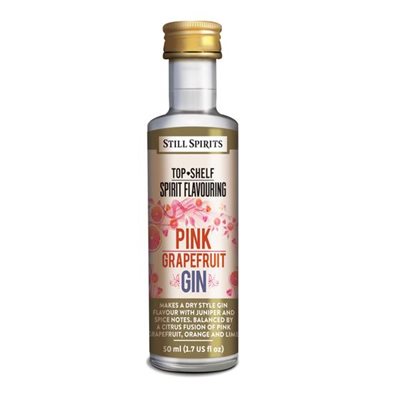 Pink grapefruit gin