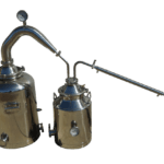 16 Gallon with 3 Inch Stainless Traditional Pot Still and 8 Gallon Thumper