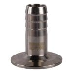 3/4" Hose Connecter to 1 1/2" Tri Clamp With Tri Clamp and Gasket