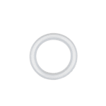 1.5 inch Diameter Clear Silicone Gasket