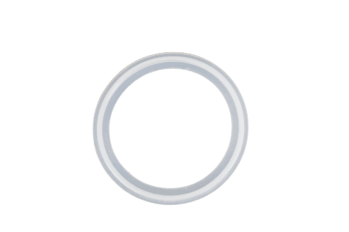 2.5 inch Diameter Clear Silicone Gasket