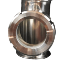 Stainless Flute Section - 3" Diameter with 3 Inch Window. Includes Bubble Plate, Clamp and Gasket