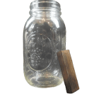 3" Medium Char Oak Stick