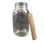 5" Light Toast Oak Stick