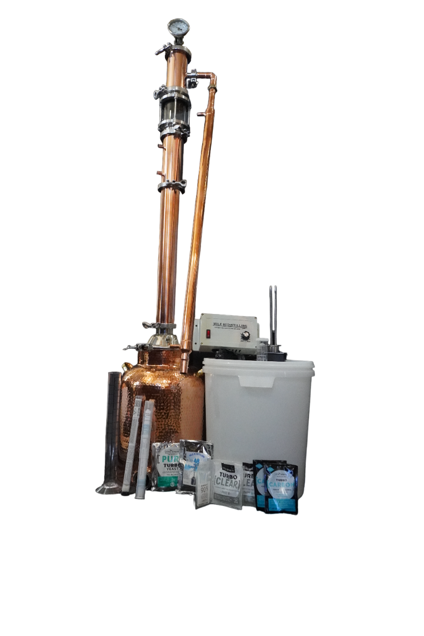 All Copper 8 Gallon with 3 Inch Torpedo Pro Still Kit
