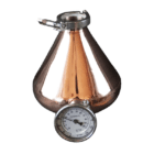 Copper Whiskey or Brandy Helmet (2" x 2" Tri-Clamp Ends)