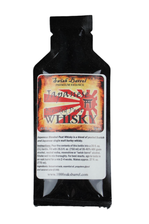 Japanese Blended Peat Whisky Essence- Swish Barrel Company (20ml)