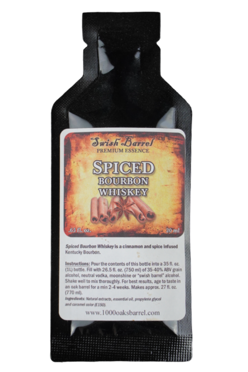 Spiced Bourbon Whiskey Essence- Swish Barrel Company (20ml)