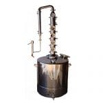 53 Gallon Stainless 4 Inch Diameter Mile Hi Flute 4 Sections