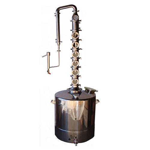 53 Gallon Stainless 4 Inch Diameter Mile Hi Flute 6 Sections