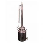 8 Gallon Still with 2 Inch Stainless Dual Purpose Tower