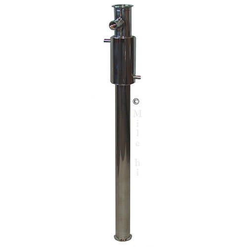 Column Extension with Reflux and Thermometer Port