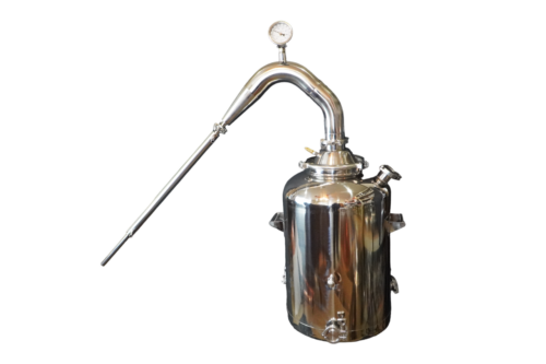 16 Gallon with 3 Inch Stainless Traditional Pot Still