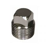 Half Inch Stainless Steel NPT Male Fitting Threaded Plug