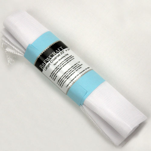 Nylon Straining Bag, Large, Coarse, 23 x 24 Easy Cleanup Mile Hi