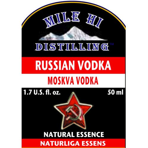Mile Hi Russian Vodka Essence (50ML)