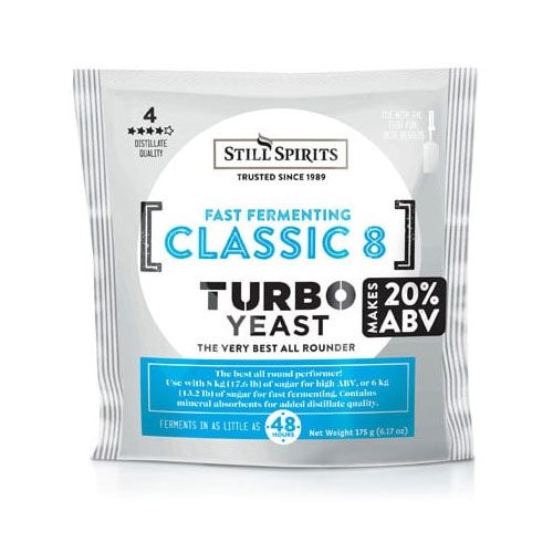 still spirits classic turbo yeast