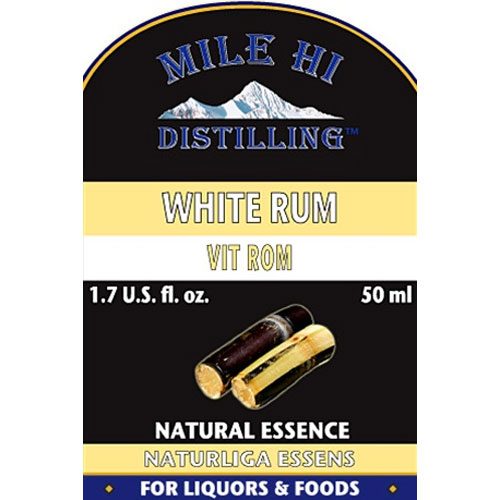 Mile Hi White Rum Essence (50ml)