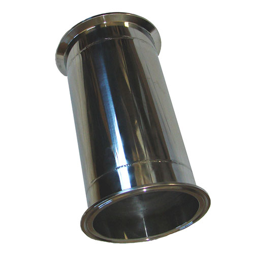 4 Inch x 12 Inch Tall Stainless Steel Column Extension