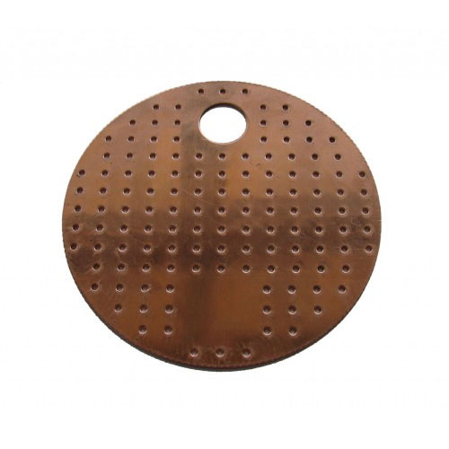 Perforated Copper Plates 6 Inch Diameter 4 PACK