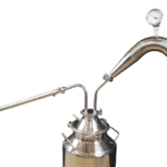 3 Inch Stainless Traditional Pot Still With 8 Gallon Thumper Doubler Fits 16 Gallon ( Does Not Include 16 Gallon )
