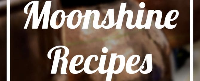 Moonshine recipes