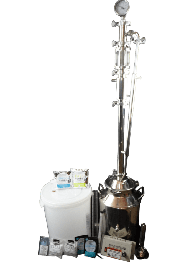 8 Gallon with 2 Inch Stainless Dual Purpose Pro Still Kit