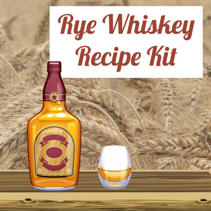 rye whisky recipe kit