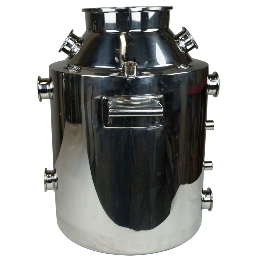 Jacketed 8 gallon Stainless Kettle Mile Hi Distilling