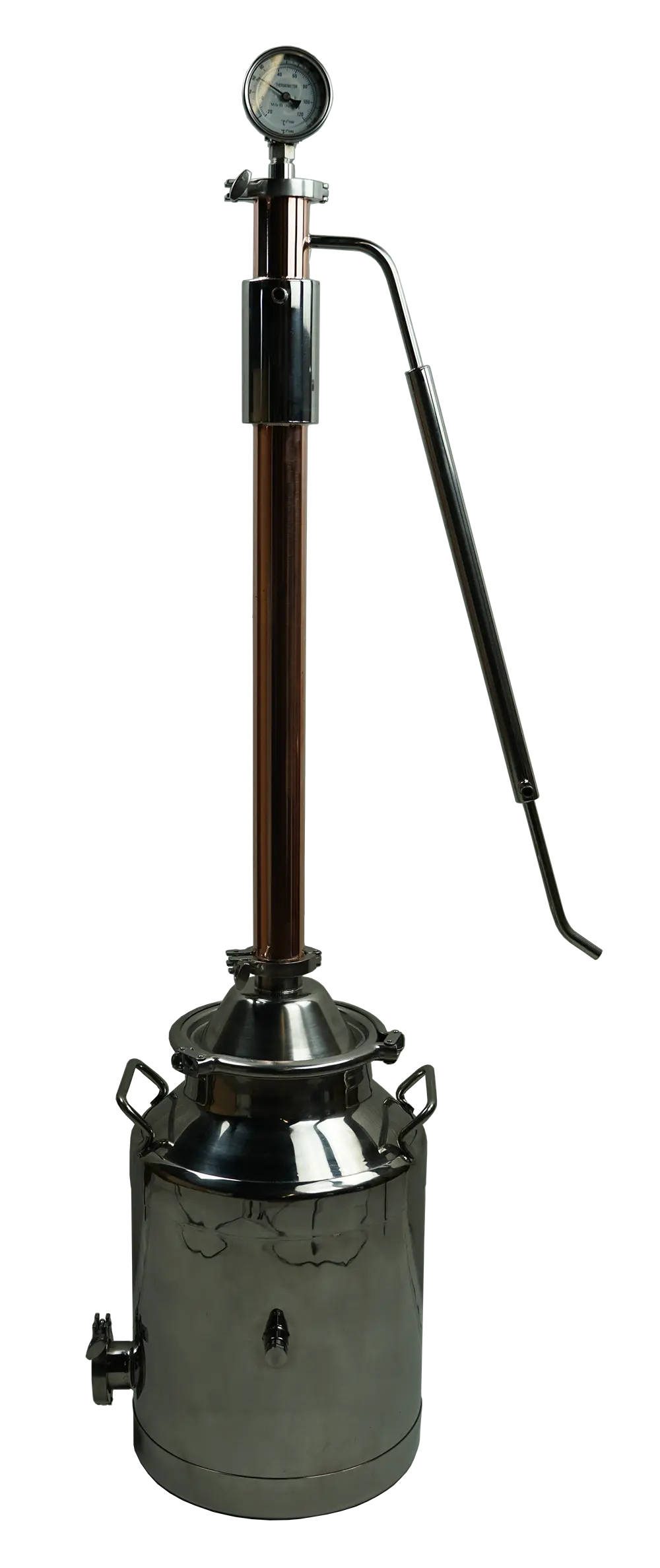 Thermometer for T500 Alembic Pot Still Tower - Mile Hi Distilling