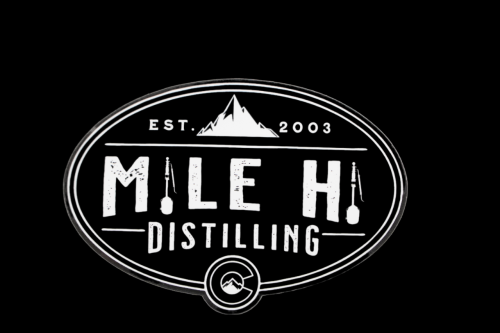 Mile Hi Distilling Sticker #1