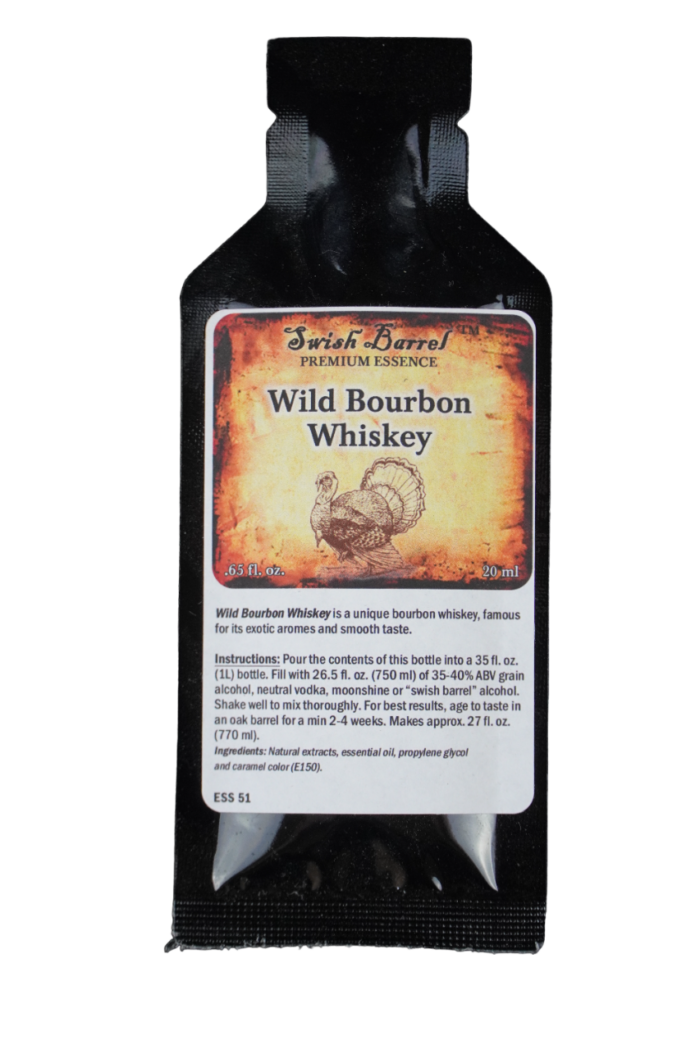 Wild Bourbon Whiskey Essence- Swish Barrel Company (20ml)