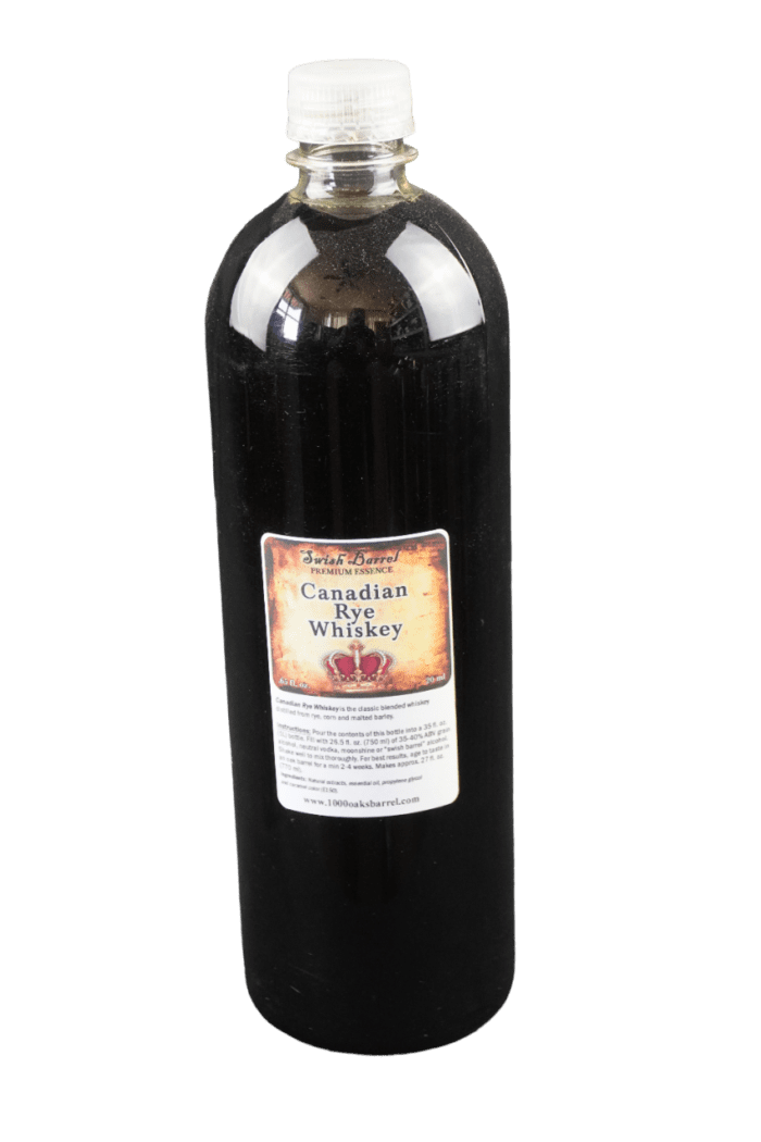 Canadian Rye Whiskey Essence- Swish Barrel Company (1 Liter)