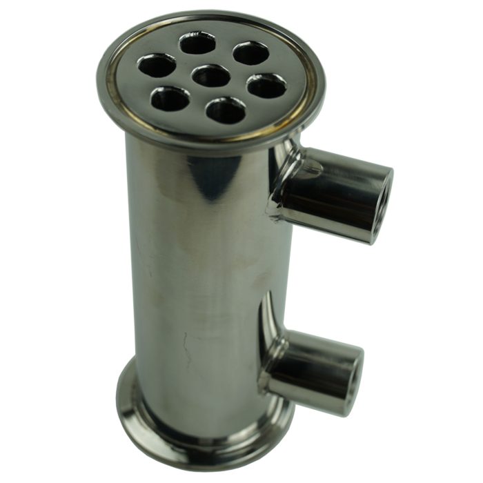 Deflagmator 2 Inch Stainless Steel Dephlegmator - Mile Hi Distilling
