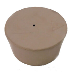 2 inch Tan Gum Rubber Bung Pre-Drilled No. 10.5