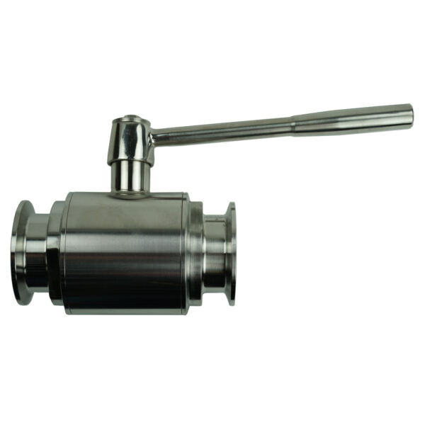 2 Inch Stainless Ball Valve with 2 Inch Tri-Clamp Ends - Image 2