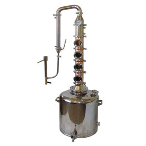 26 Gallon Copper 4 Inch Diameter Mile Hi Flute - 4 Sections