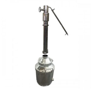 8 Gallon with 2 Inch Stainless Econ Two-Piece Reflux Tower